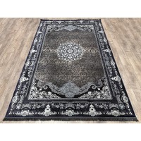 Иранский ковер Arti 8053 Черный-крем